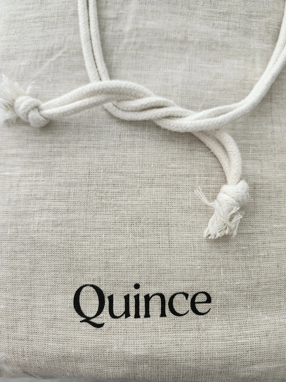 NWT Quince European Linen Duvet Cover Set King Cal King Natural Chambray